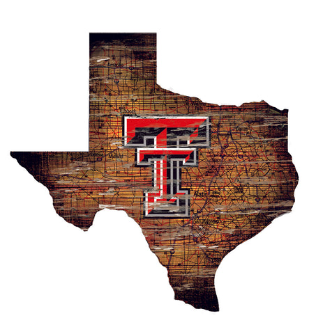 ~Texas Tech Red Raiders Wood Sign - State Wall Art - Special Order~ backorder