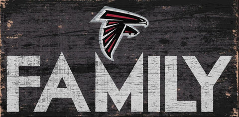 ~Atlanta Falcons Sign Wood 12x6 Family Design - Special Order~ backorder