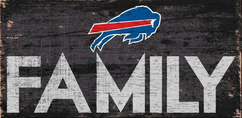 ~Buffalo Bills Sign Wood 12x6 Family Design - Special Order~ backorder