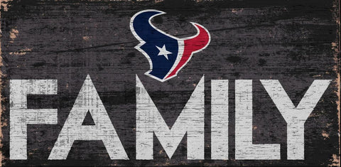 ~Houston Texans Sign Wood 12x6 Family Design - Special Order~ backorder
