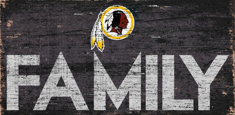 ~Washington Redskins Sign Wood 12x6 Family Design - Special Order~ backorder