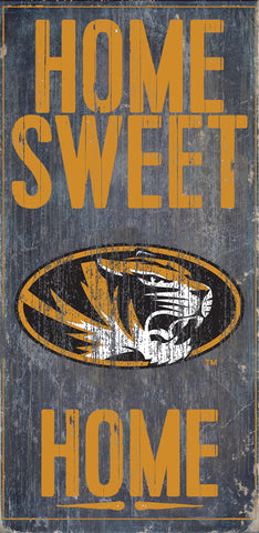 ~Missouri Tigers Wood Sign - Home Sweet Home 6x12 - Special Order~ backorder