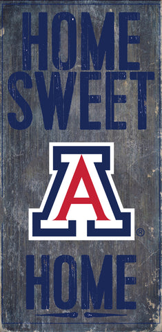 ~Arizona Wildcats Wood Sign - Home Sweet Home 6x12 - Special Order~ backorder