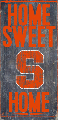 ~Syracuse Orange Wood Sign - Home Sweet Home 6x12 - Special Order~ backorder