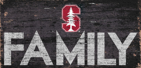 ~Stanford Cardinal Sign Wood 12x6 Family Design - Special Order~ backorder