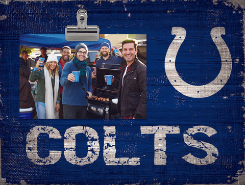 Indianapolis Colts Clip Frame - Special Order