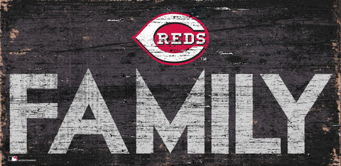 ~Cincinnati Reds Sign Wood 12x6 Family Design - Special Order~ backorder