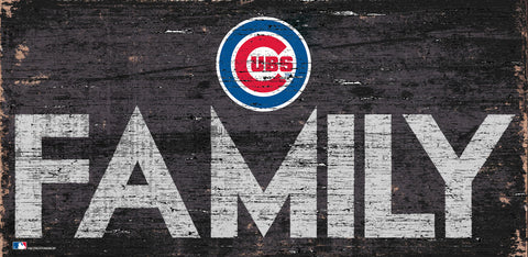 ~Chicago Cubs Sign Wood 12x6 Family Design - Special Order~ backorder