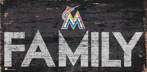 ~Miami Marlins Sign Wood 12x6 Family Design - Special Order~ backorder