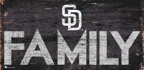 ~San Diego Padres Sign Wood 12x6 Family Design - Special Order~ backorder