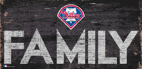 ~Philadelphia Phillies Sign Wood 12x6 Family Design - Special Order~ backorder