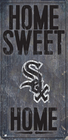 ~Chicago White Sox Sign Wood 6x12 Home Sweet Home Design Special Order~ backorder