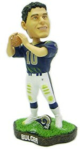 St. Louis Rams Marc Bulger Game Worn Forever Collectibles Bobblehead CO