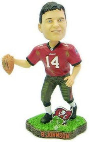Tampa Bay Buccaneers Brad Johnson Game Worn Forever Collectibles Bobblehead CO