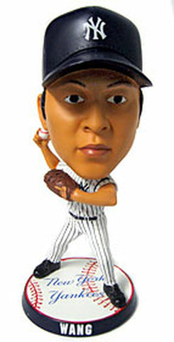 New York Yankees Chien-Ming Wang Forever Collectibles 9.5 Super Bighead Bobblehead CO