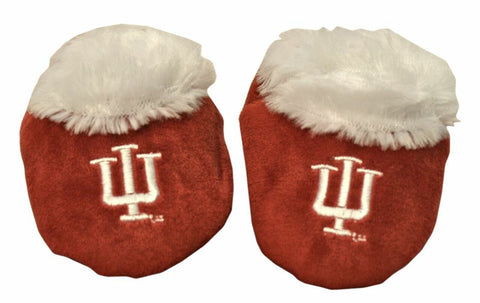 ~Indiana Hoosiers Slippers - Baby Booties (12 pc case) CO~ backorder