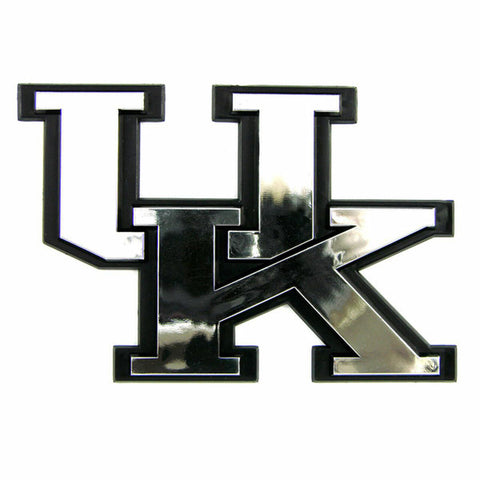 Kentucky Wildcats Auto Emblem - Silver