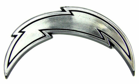 ~Los Angeles Chargers Auto Emblem - Silver~ backorder