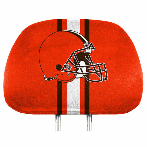 ~Cleveland Browns Headrest Covers Full Printed Style - Special Order~ backorder