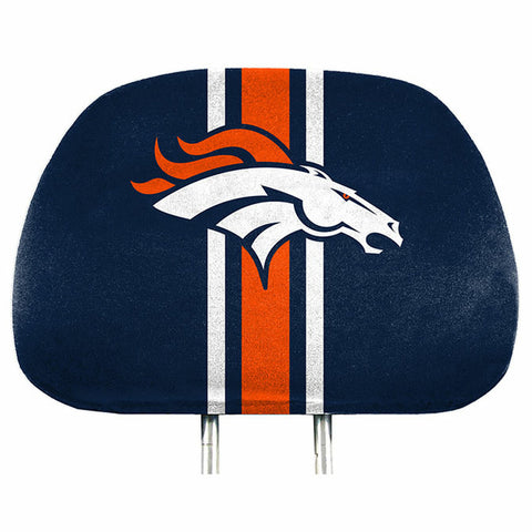 Denver Broncos Headrest Covers Full Printed Style - Special Order
