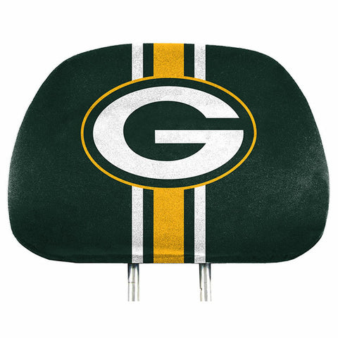 Green Bay Packers Headrest Covers Full Printed Style