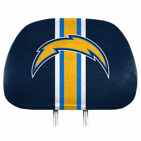 ~Los Angeles Chargers Headrest Covers Full Printed Style - Special Order~ backorder