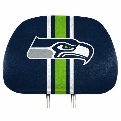 ~Seattle Seahawks Headrest Covers Full Printed Style - Special Order~ backorder