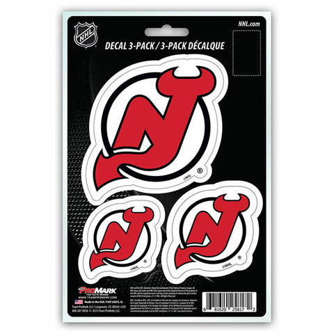 ~New Jersey Devils Decal Die Cut Team 3 Pack - Special Order~ backorder