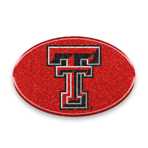 Texas Tech Red Raiders Auto Emblem - Oval Color Bling