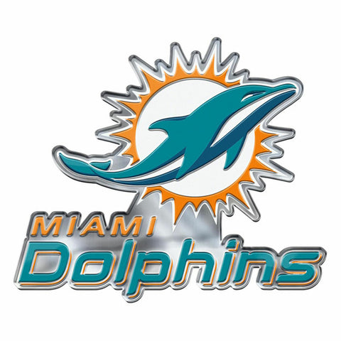 Miami Dolphins Auto Emblem Color Alternate Logo