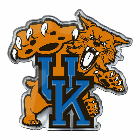 Kentucky Wildcats Auto Emblem Color Alternate Logo