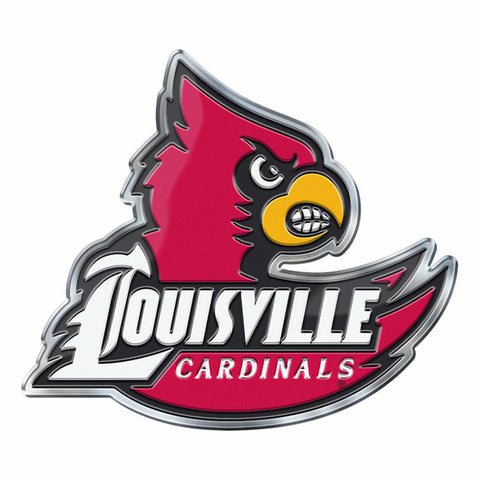 ~Louisville Cardinals Auto Emblem Color Alternate Logo - Special Order~ backorder