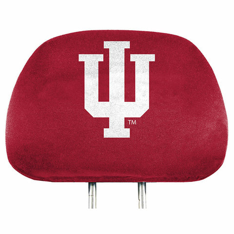 Indiana Hoosiers Headrest Covers Full Printed Style - Special Order
