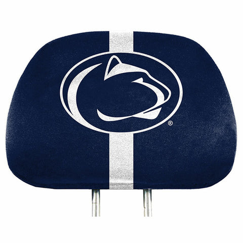 ~Penn State Nittany Lions Headrest Covers Full Printed Style - Special Order~ backorder