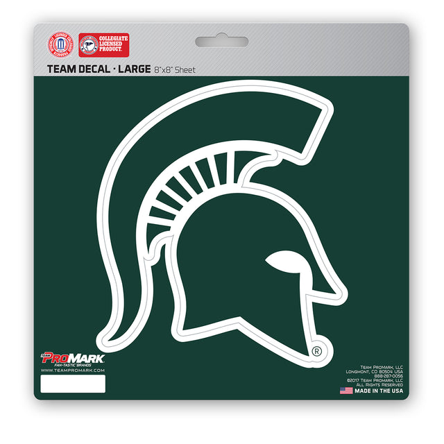 Michigan State Spartans Decal 8x8 Die Cut