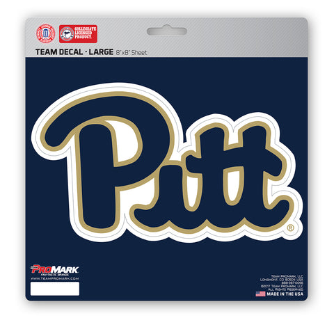 ~Pittsburgh Panthers Decal 8x8 Die Cut - Special Order~ backorder