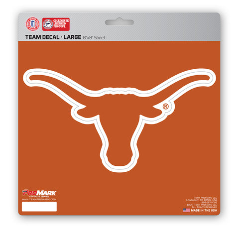 ~Texas Longhorns Decal 8x8 Die Cut - Special Order~ backorder
