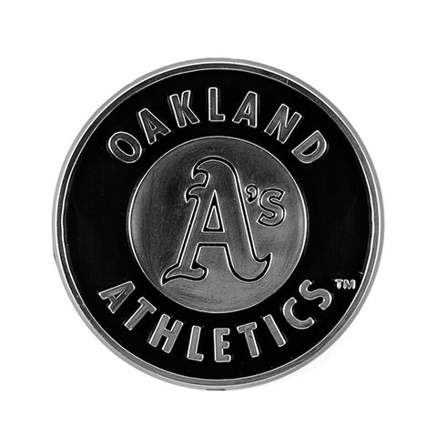 ~Oakland Athletics Auto Emblem - Silver - Special Order~ backorder