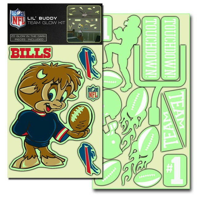 Buffalo Bills Decal Lil Buddy Glow in the Dark Kit