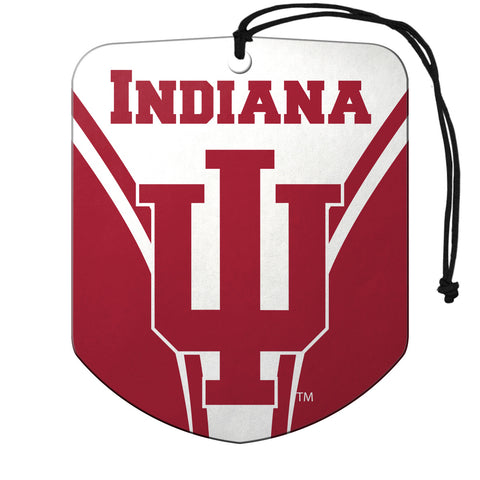 Indiana Hoosiers Air Freshener Shield Design 2 Pack - Special Order