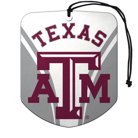 ~Texas A&M Aggies Air Freshener Shield Design 2 Pack - Special Order~ backorder