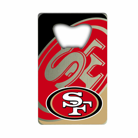 ~San Francisco 49ers Bottle Opener Credit Card Style - Special Order~ backorder