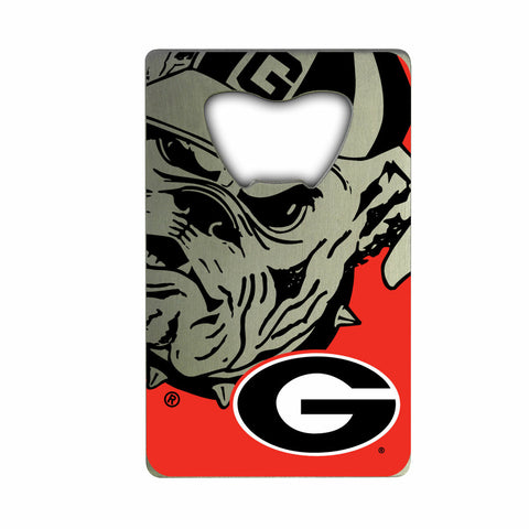~Georgia Bulldogs Bottle Opener Credit Card Style - Special Order~ backorder