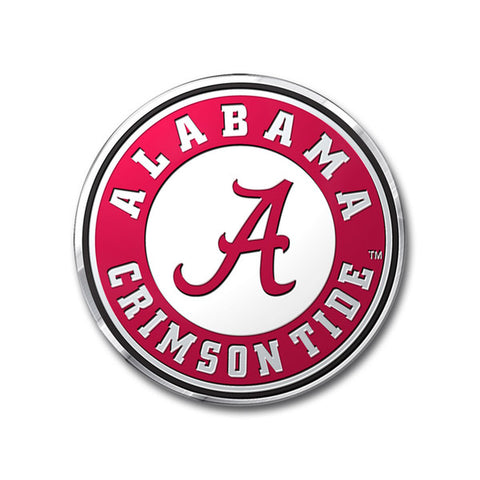 Alabama Crimson Tide Auto Emblem - Color