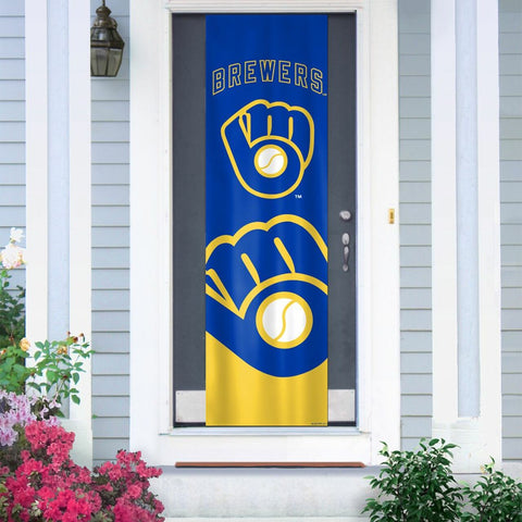 Milwaukee Brewers Banner Door Style CO