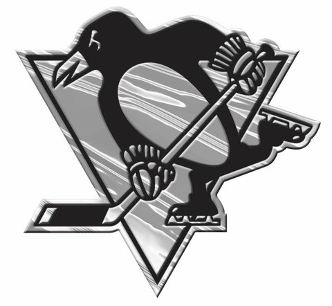 ~Pittsburgh Penguins Auto Emblem - Silver - Special Order~ backorder