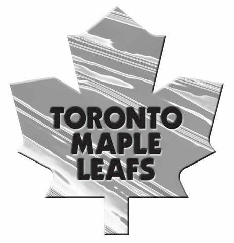 ~Toronto Maple Leafs Auto Emblem - Silver - Special Order~ backorder