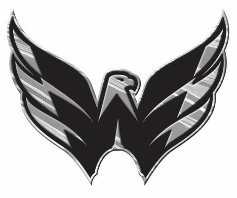 Washington Capitals Auto Emblem - Silver - Special Order