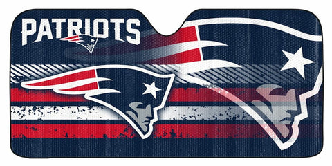 ~New England Patriots Auto Sun Shade - 59"x27"~ backorder
