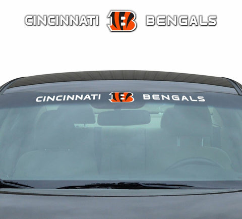 ~Cincinnati Bengals Decal 35x4 Windshield~ backorder